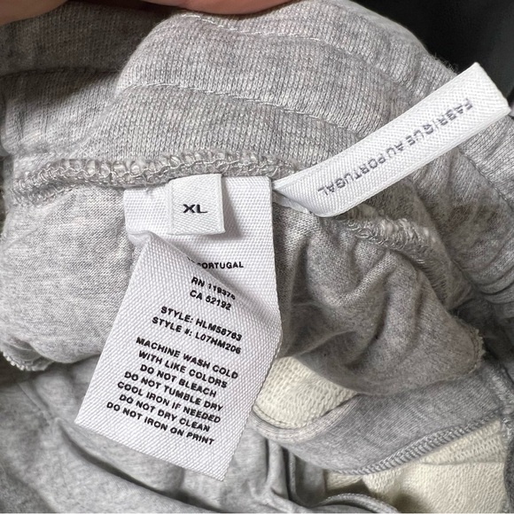 Helmut Lang Sweatpant Joggers Mens XL Gray 36x29 www.helmutlang.com - Picture 5 of 6